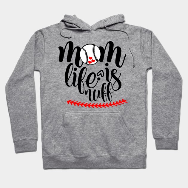 Mom life baseball Hoodie by magdynstein